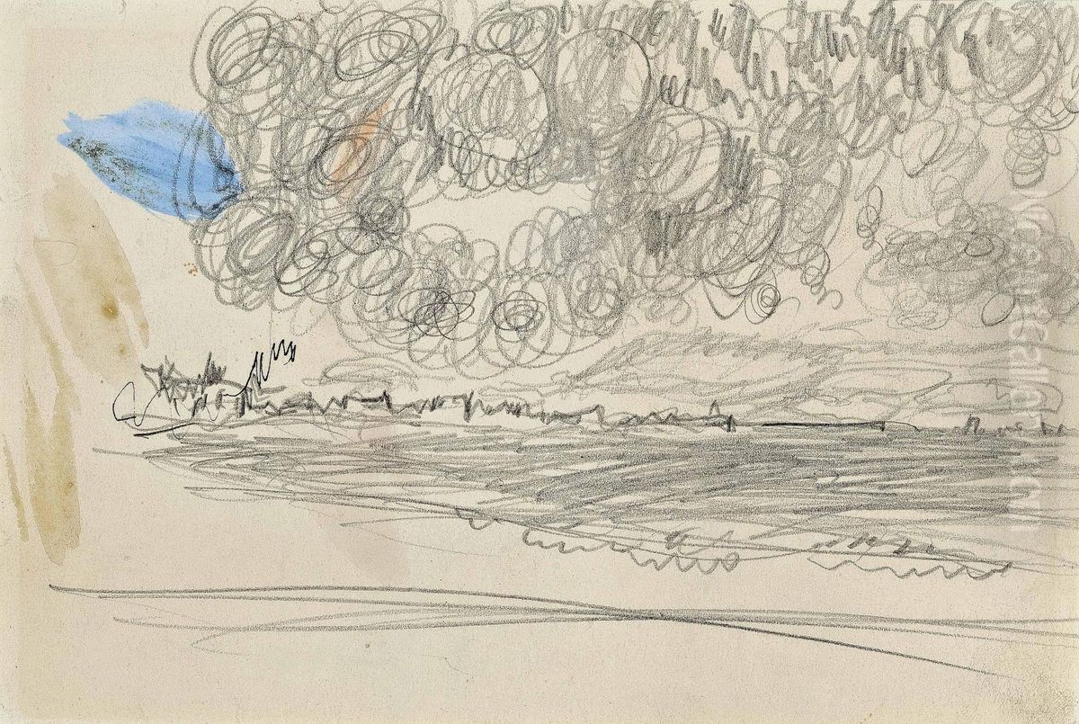 Nuages Sur La Mer Oil Painting by Pierre Bonnard