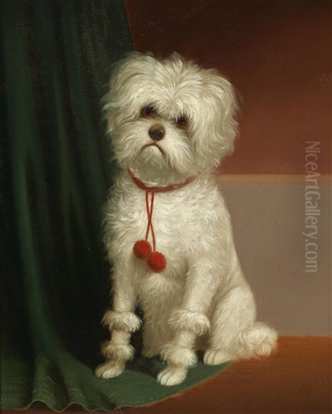 Der Kleine Liebling Oil Painting by Carl Reichert