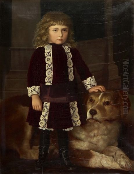 Der Gute Freund Oil Painting by Josef Reichlin