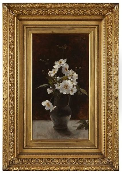 White Still Life Oil Painting by George, Sir Reid