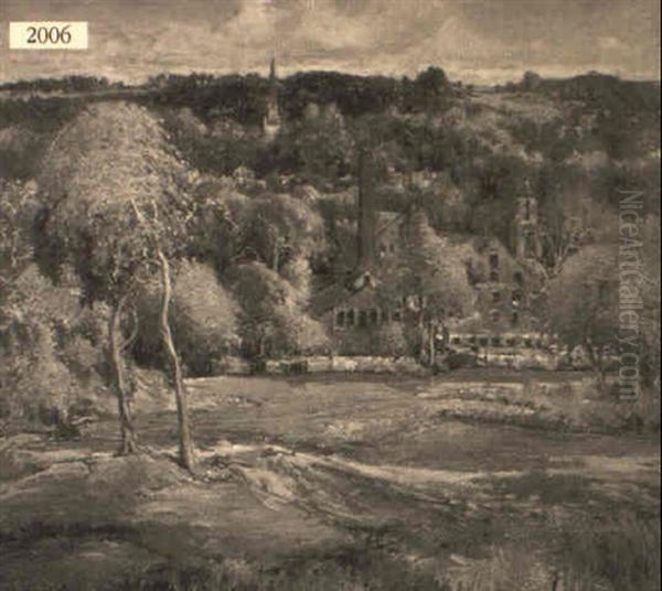 The Old Mill Oil Painting by Charles Reiffel