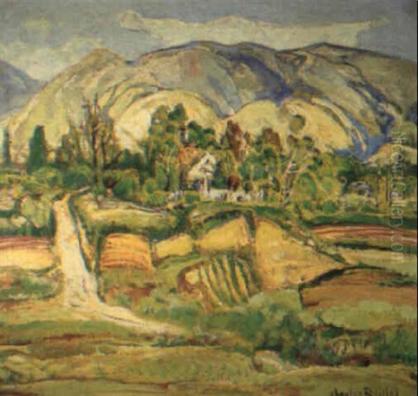 Road To The Farm Oil Painting by Charles Reiffel