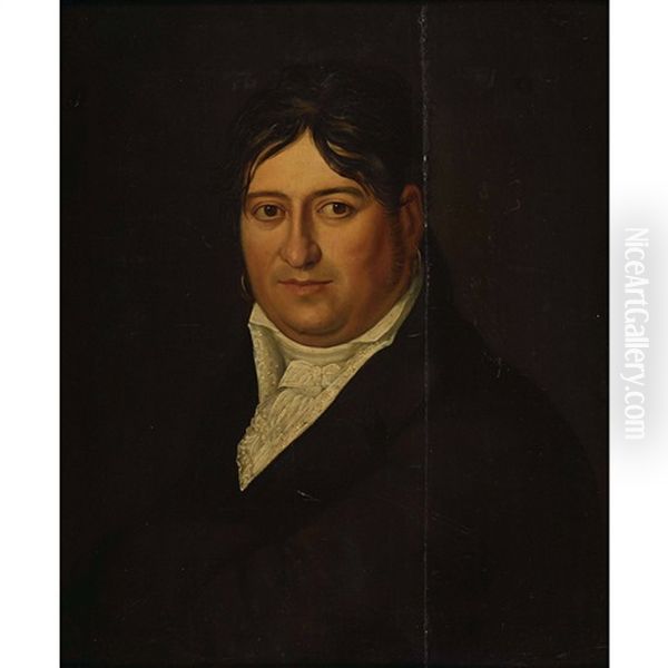 Herrenportrat Oil Painting by Joseph Reinhart