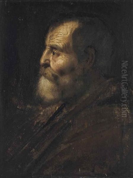 A Philosopher Oil Painting by Harmenszoon van Rijn Rembrandt