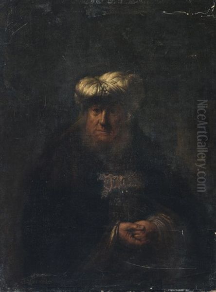 Konig Uzziah Oil Painting by Harmenszoon van Rijn Rembrandt