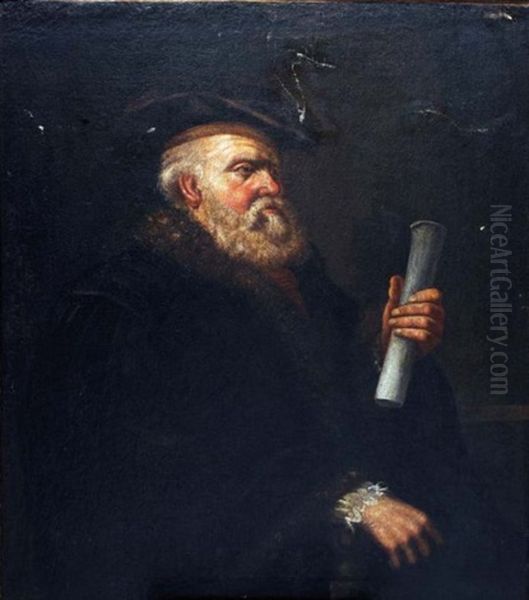 Le Philosophe Oil Painting by Harmenszoon van Rijn Rembrandt