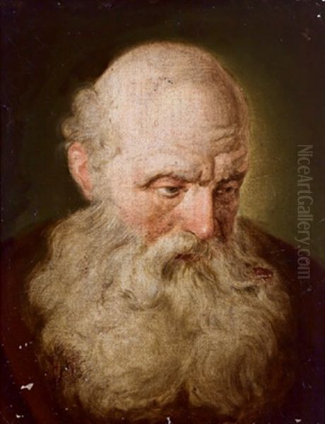 Bildnis Eines Bartigen Mannes Oil Painting by Harmenszoon van Rijn Rembrandt