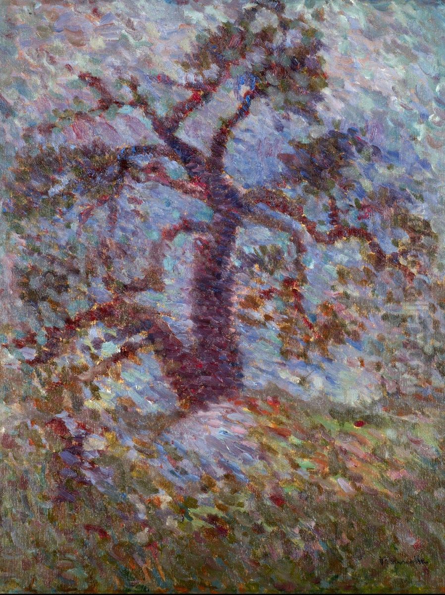 L'arbre Oil Painting by Ernest-Lucien Bonnotte