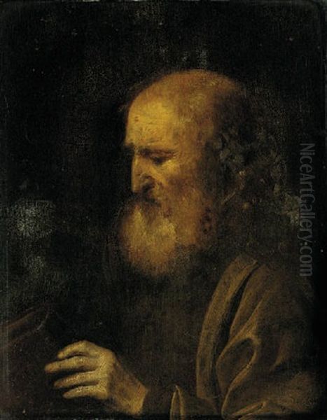 A Rabbi Oil Painting by Harmenszoon van Rijn Rembrandt