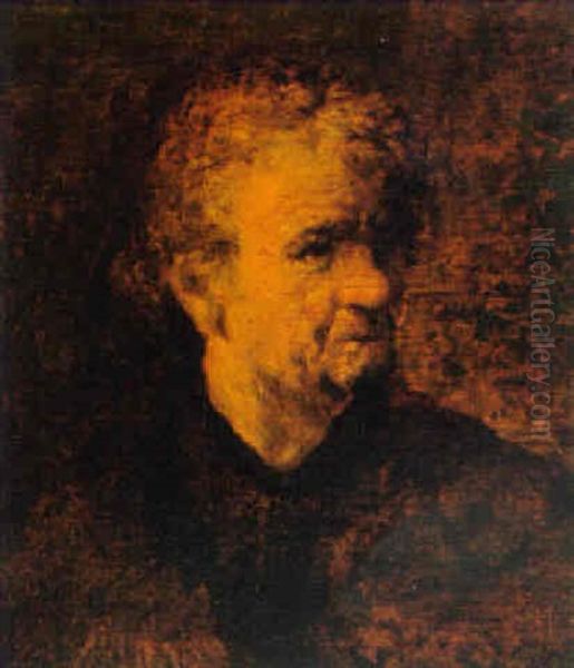 Bildnis Eines Alten Mannes Oil Painting by Harmenszoon van Rijn Rembrandt