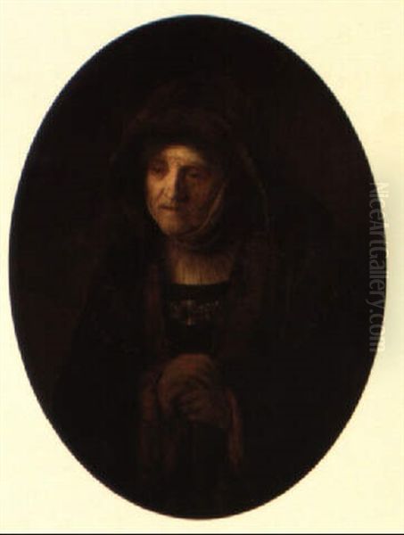Bildnis Der 'mutter Rembrandts' Oil Painting by Harmenszoon van Rijn Rembrandt