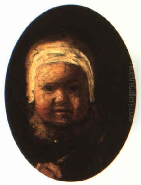 Portrait Of A Young Boy Oil Painting by Harmenszoon van Rijn Rembrandt