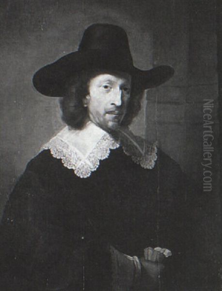 Portrait Of Nicholaes Bambeeck Oil Painting by Harmenszoon van Rijn Rembrandt