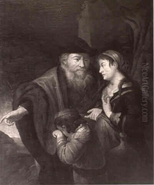 The Repentant Child Oil Painting by Harmenszoon van Rijn Rembrandt