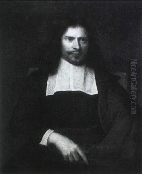 Portraits Of A Gentleman And A Lady Oil Painting by Harmenszoon van Rijn Rembrandt