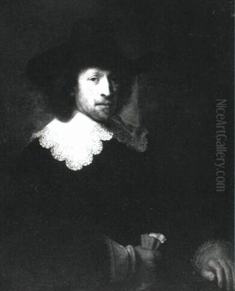 Portrait Of Nicolaes Van Bambeeck Oil Painting by Harmenszoon van Rijn Rembrandt