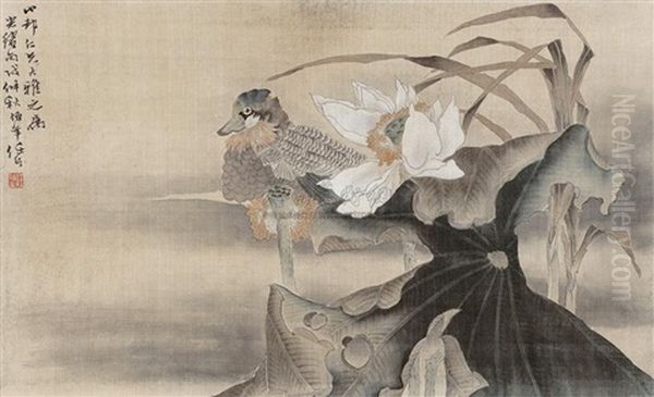 Untitled Oil Painting by Ren Bonian