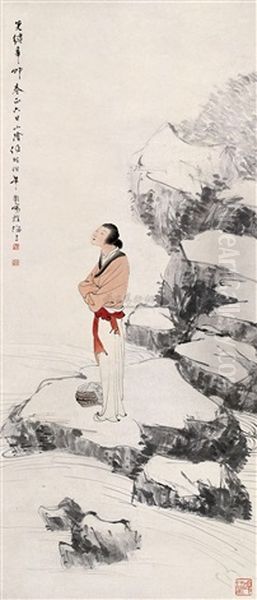 Figures Oil Painting by Ren Bonian