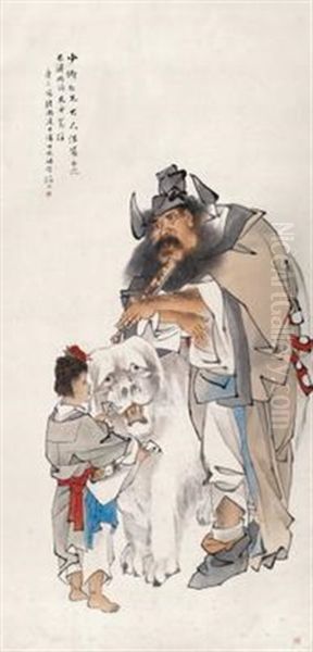 Chung-kuei Oil Painting by Ren Bonian