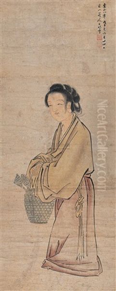 Ladies Oil Painting by Ren Renfa