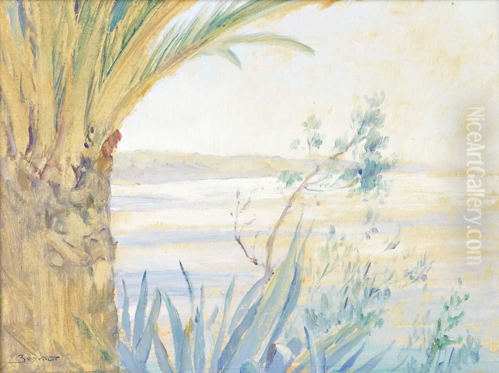 Paisagem Oil Painting by Carlos Bonvalot