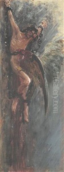 Prometeus Oil Painting by Repin Iliya