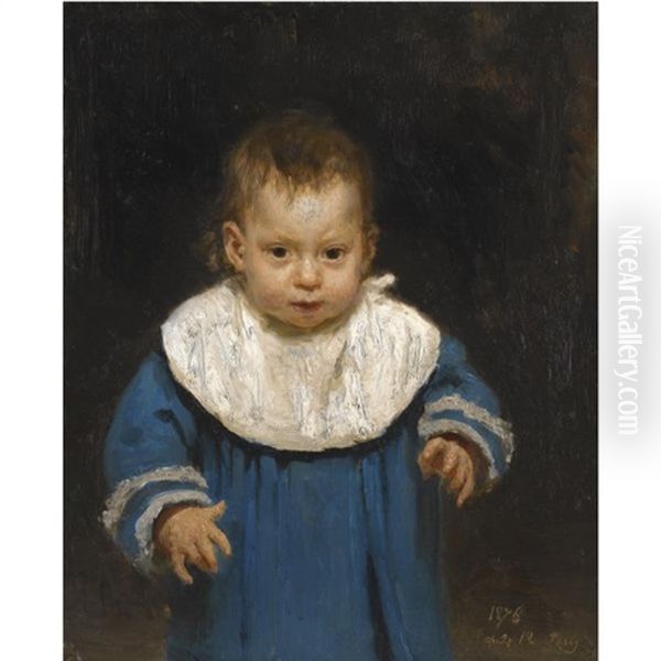 The Artist's Daughter, Nadia Oil Painting by Repin Iliya