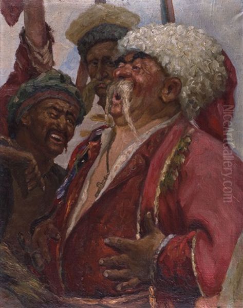 Kosake Oil Painting by Repin Iliya