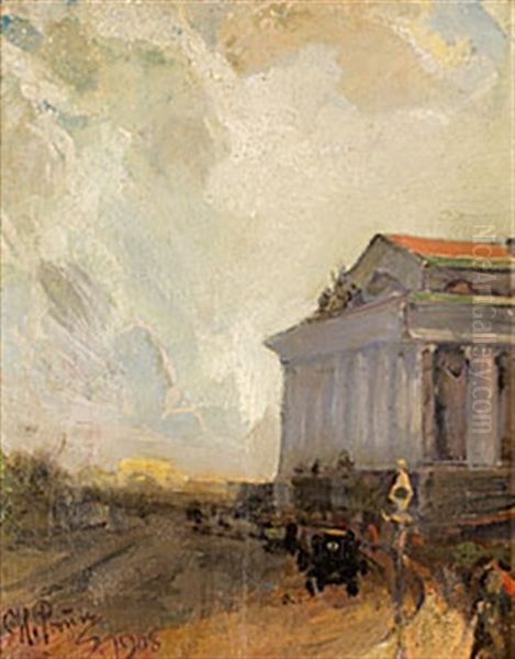 Borshuset, St. Petersburg Oil Painting by Repin Iliya