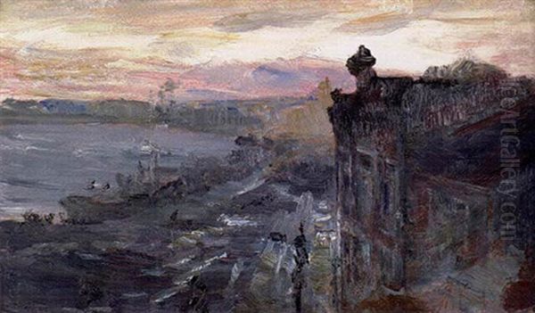 Nevas Strand Oil Painting by Repin Iliya