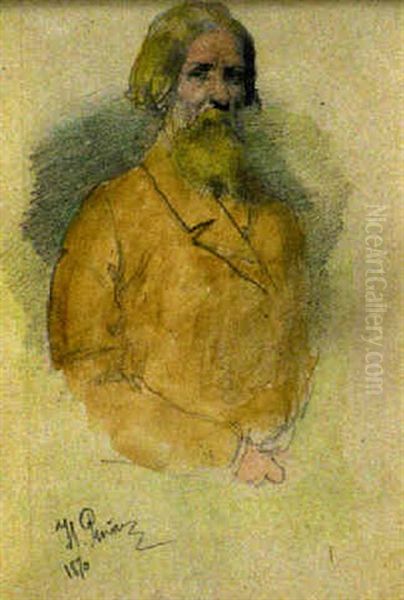 Talonpoika Oil Painting by Repin Iliya