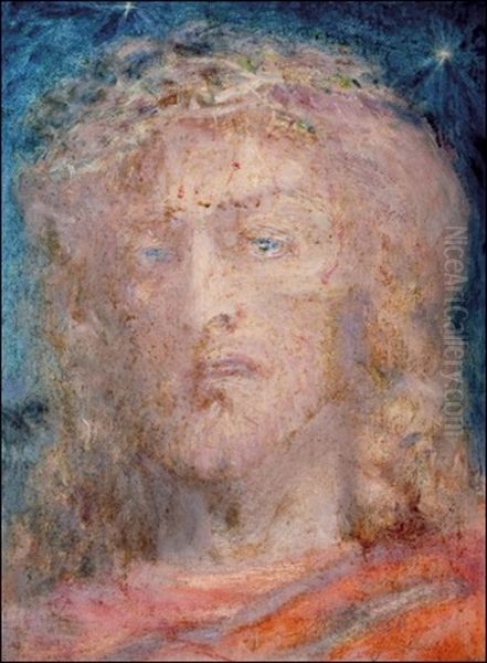 Kristus Oil Painting by Yuri Il'ich Repin