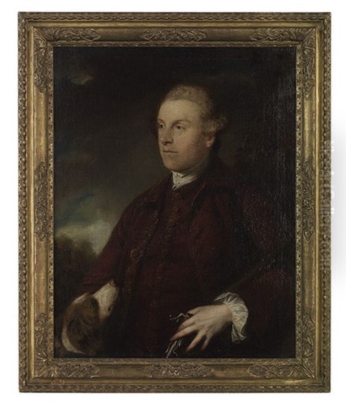 Portrait Of William, Lord Pulteney Oil Painting by Of Sir Joshua Reynolds