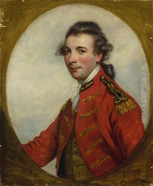 Portrait Of Sir Thomas Mills (died 1793) Oil Painting by Of Sir Joshua Reynolds