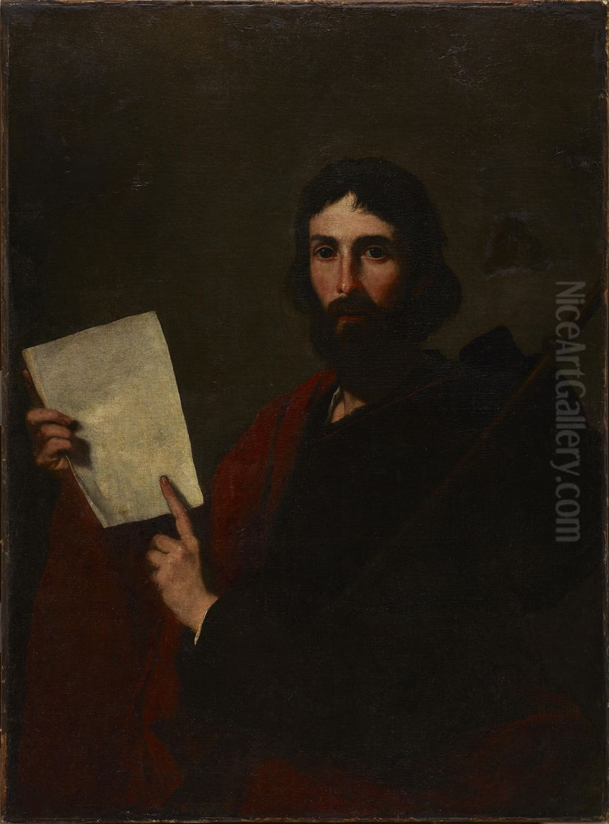 Saint James The Greater Oil Painting by Jusepe de Ribera