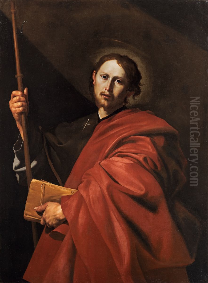 Der Heilige Jakobus Der Altere Oil Painting by Jusepe de Ribera