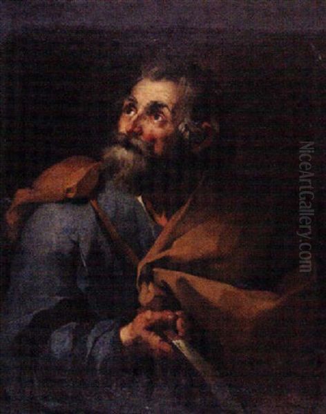 Abraham Contemplating The Sacrifice Of Isaac Oil Painting by Jusepe de Ribera