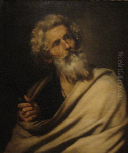 Saint Bartholomew Oil Painting by Jusepe de Ribera