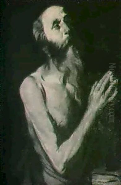 De Nhelige Hieronymus Oil Painting by Jusepe de Ribera