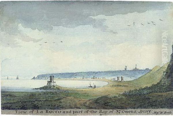 View Of La Rocco Oil Painting by Lieutenant Colonel William Booth