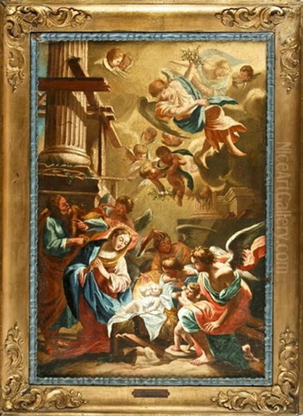 Christi Geburt Oil Painting by Sebastiano Ricci