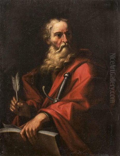 Der Hl. Paulus Mit Feder Oil Painting by Daniele Ricciarelli