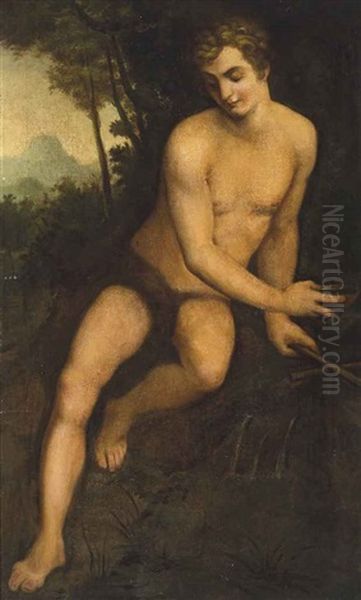 Saint John The Baptist Oil Painting by Daniele Ricciarelli