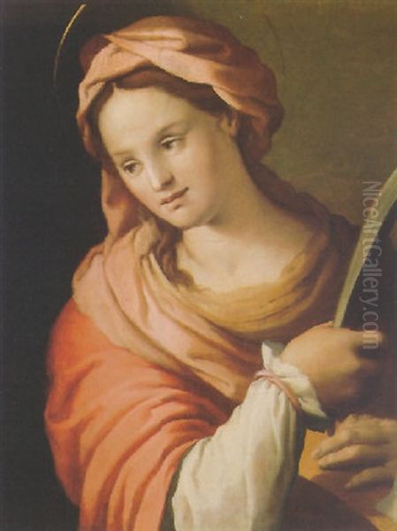 Saint Catherine Oil Painting by Daniele Ricciarelli