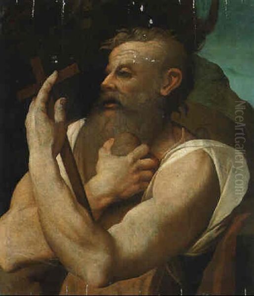 Saint Jerome Oil Painting by Daniele Ricciarelli