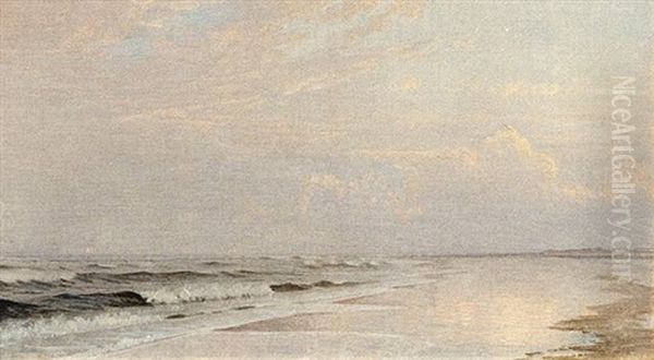 Forest Stream Oil Painting by William Trost Richards