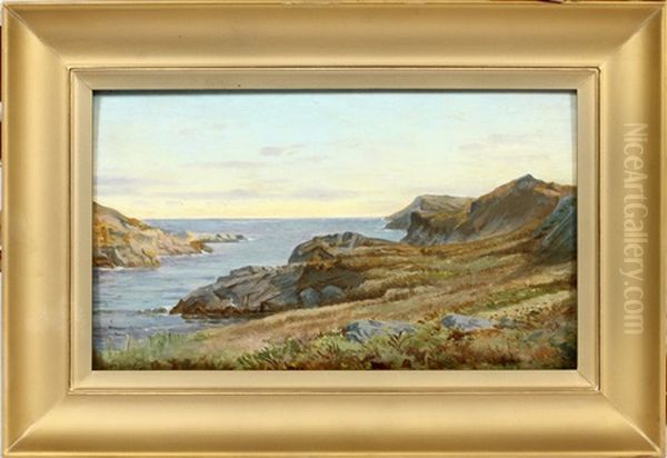 Shore Scene Oil Painting by William Trost Richards
