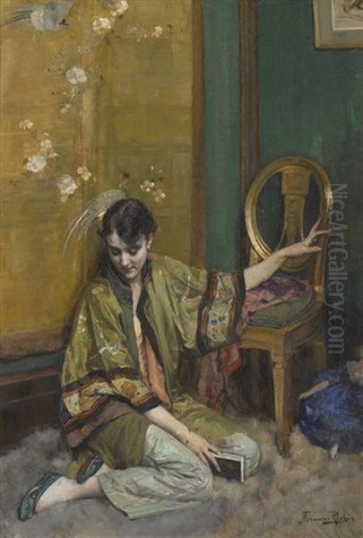 Le Roman Oil Painting by Herman Richir