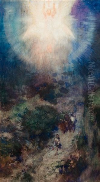 L'etoile Des Bergers Oil Painting by Herman Richir