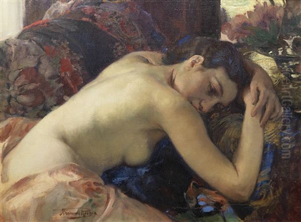 Marie-madeleine Oil Painting by Herman Richir